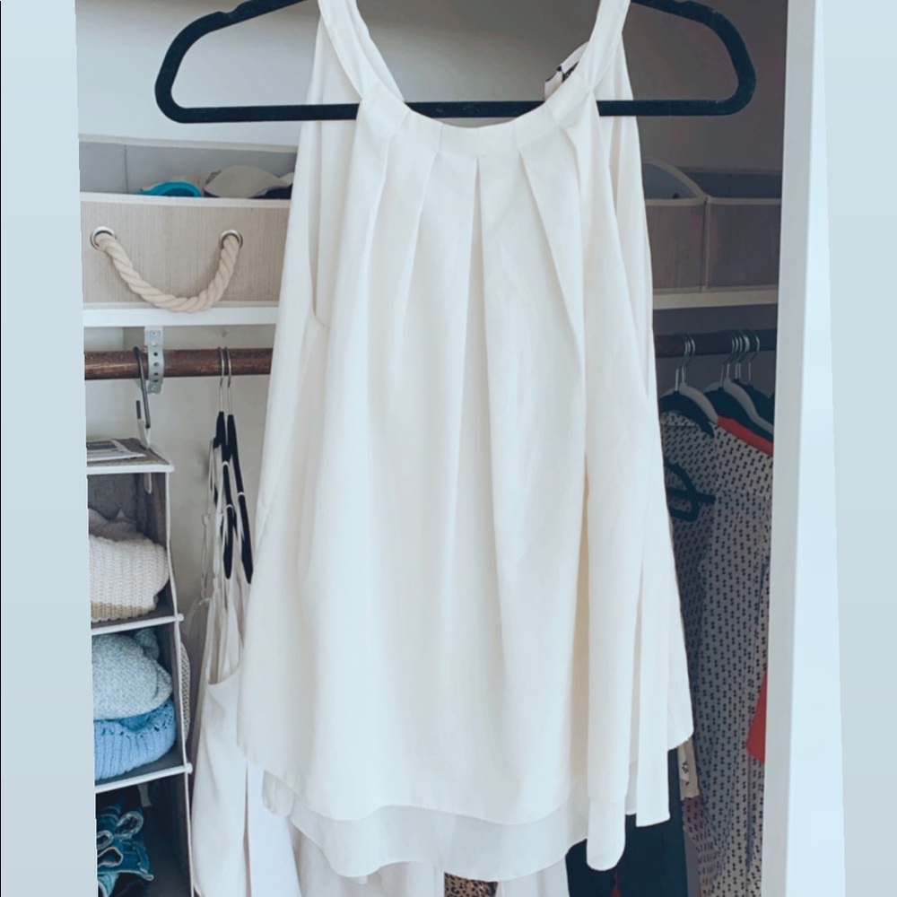 Off White Blouse, Beautiful For Work. - image 1